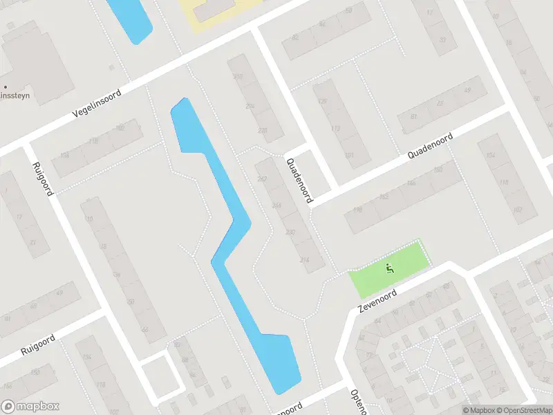 Ambulance met gepaste spoed naar de Quadenoord in Rotterdam