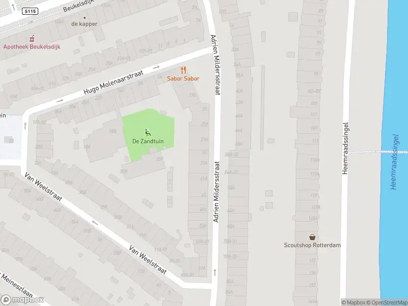 112 melding Ambulance met grote spoed naar de Adrien Mildersstraat in Rotterdam