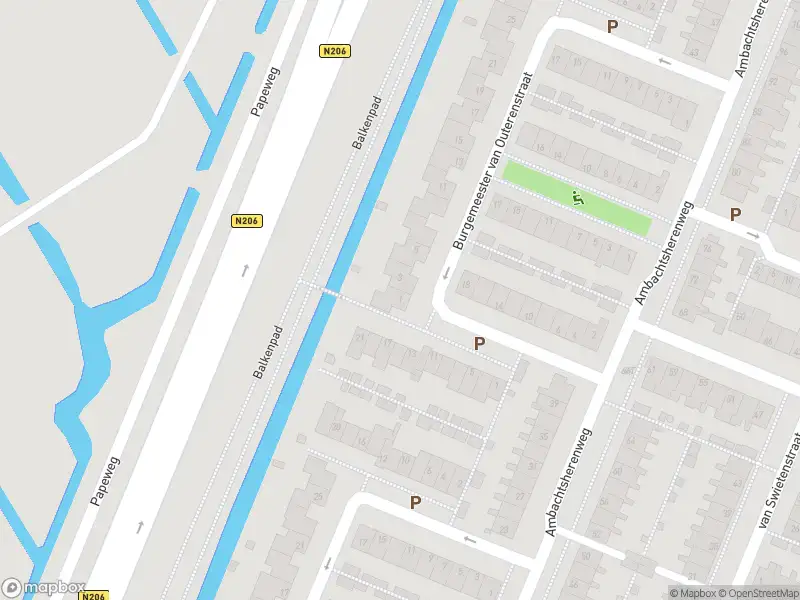 Brandweer met gepaste spoed naar de Burgemeester van Outerenstraat in Zoeterwoude vanwege afgaan rookmelder