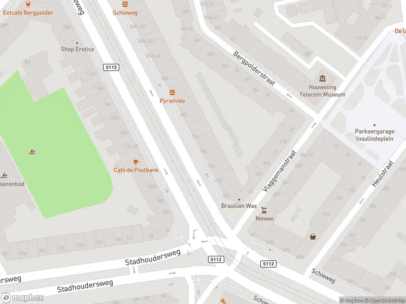 112 melding Ambulance met grote spoed naar de Schieweg in Rotterdam