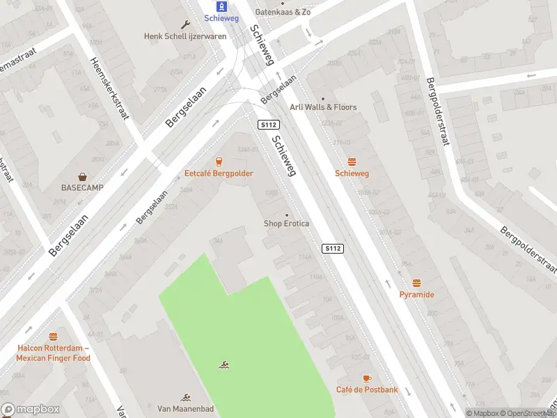 112 melding Ambulance met grote spoed naar de Schieweg in Rotterdam