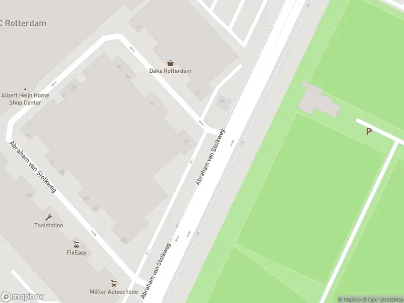 Ambulance met grote spoed naar de Abraham van Stolkweg in Rotterdam