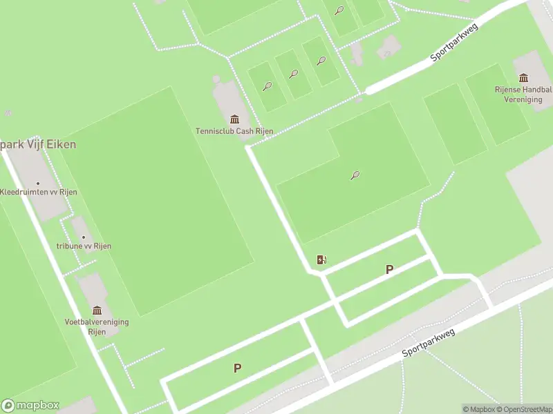 Brandweer met gepaste spoed naar de Sportparkweg in Rijen vanwege een buitenbrand