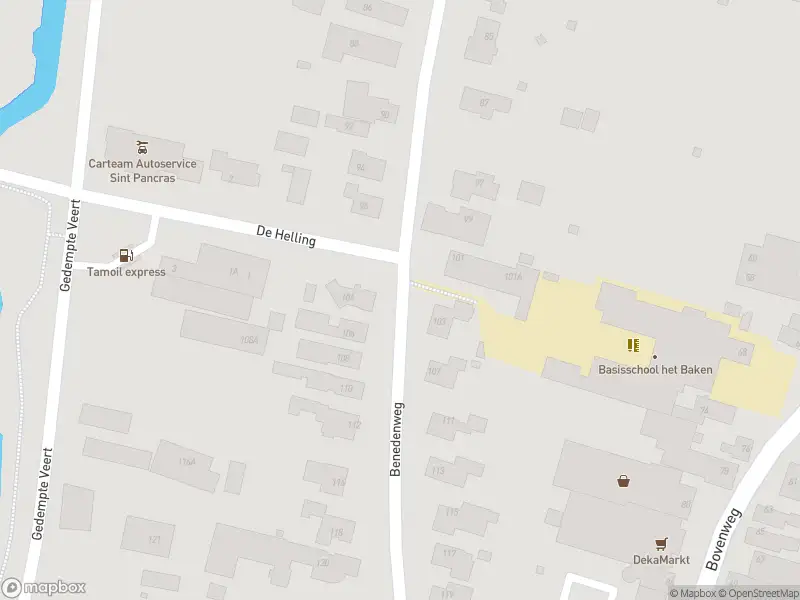 112 melding Overlastmelding Benedenweg in Sint Pancras gesloten