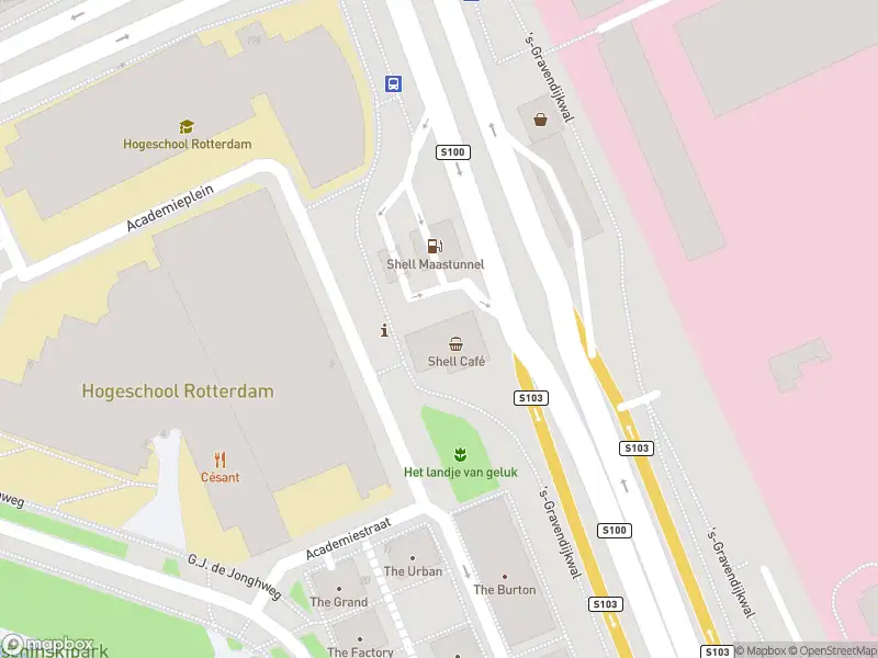 112 melding Ambulance met grote spoed naar de 's-Gravendijkwal in Rotterdam