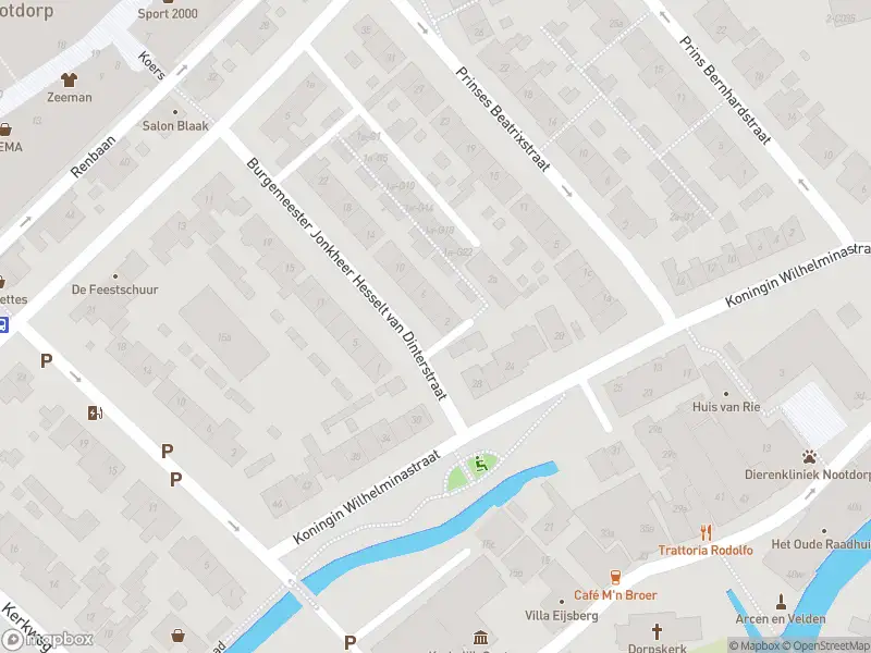 Ambulance met gepaste spoed naar de Burgemeester Jhr. H. van Dinterstraat in Nootdorp