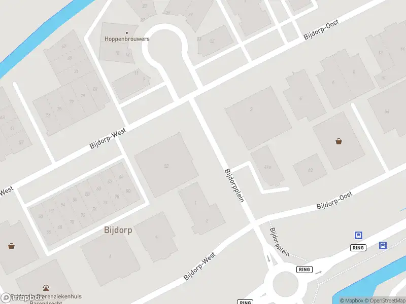 Brandweer met grote spoed naar de Bijdorpplein in Barendrecht