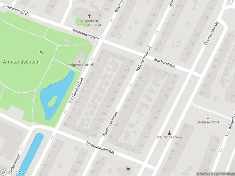 112 melding Ambulance met gepaste spoed naar de Walchersestraat in Rotterdam