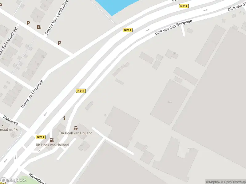 Brandweer met grote spoed naar de Dirk van den Burgweg in Hoek van Holland