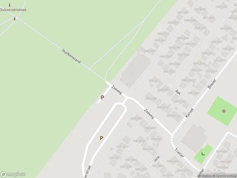 Ambulance met grote spoed naar de Stuifkenszand in Hoek van Holland vanwege middelgrote brand