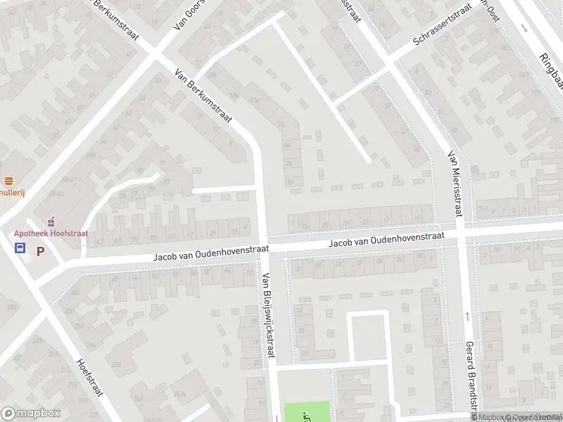 Politie met grote spoed naar de Van Mierisstraat in Tilburg vanwege letsel