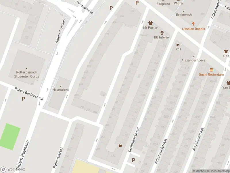 Ambulance met gepaste spoed naar de Paulus Potterstraat in Rotterdam