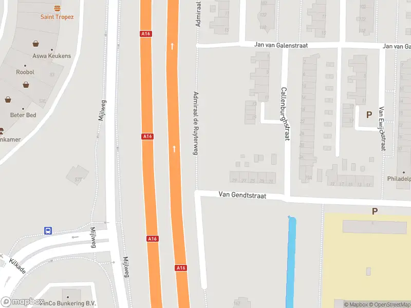Overlastmelding Admiraal de Ruyterweg in Dordrecht