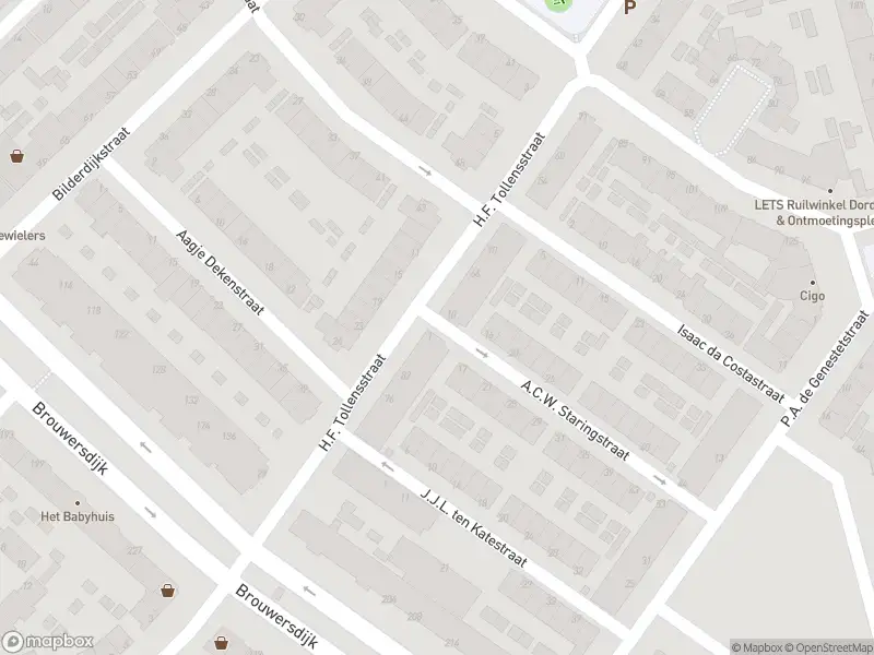 Overlastmelding A.C.W. Staringstraat in Dordrecht gesloten