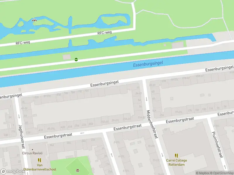 112 melding Ambulance met grote spoed naar de Essenburgsingel in Rotterdam