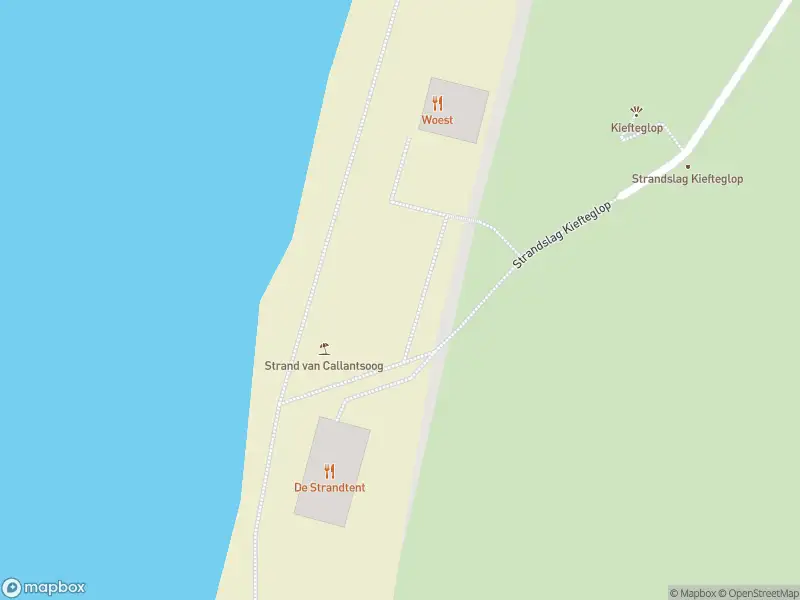 Brandweer met gepaste spoed naar de Strandslag Kiefteglop in Callantsoog