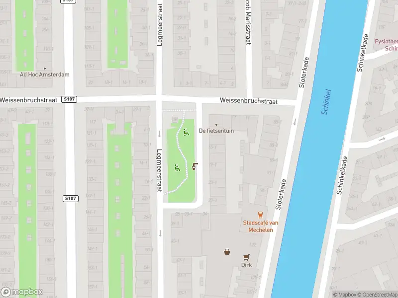 Brandweer met grote spoed naar de Legmeerplein in Amsterdam