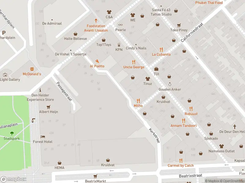 112 melding Ambulance met gepaste spoed naar de Kerkstraat in Den Helder