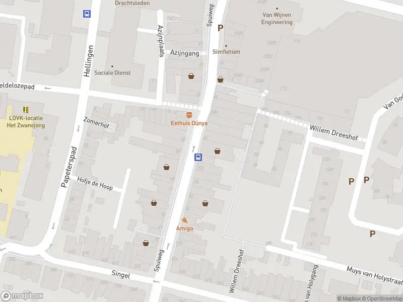 112 melding Ambulance met grote spoed naar de Spuiweg in Dordrecht