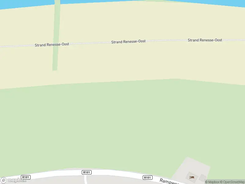 Brandweer met gepaste spoed naar de Strand Renesse-Oost in Renesse