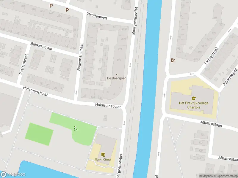 Ambulance met grote spoed naar de Huismanstraat in Rotterdam