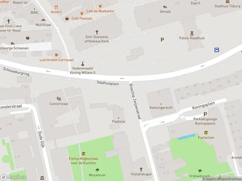 Overlastmelding Stadhuisplein in Tilburg