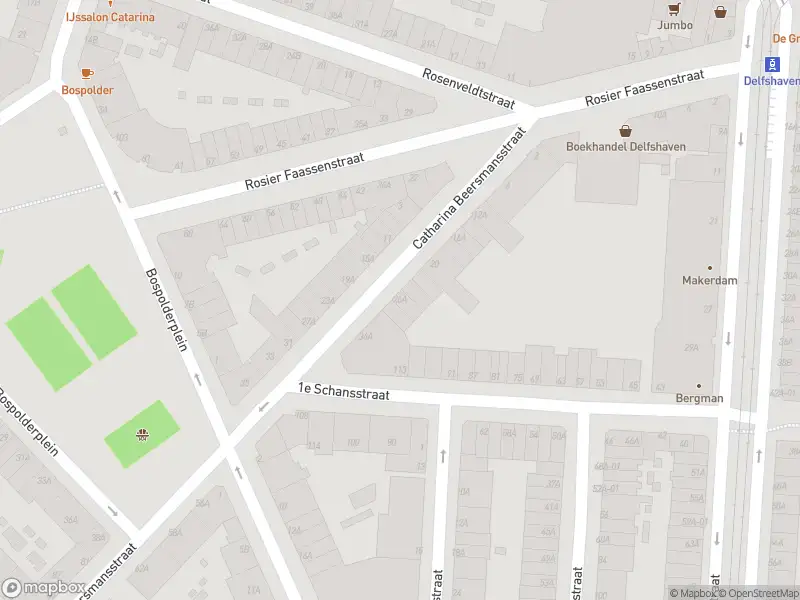 Ambulance met grote spoed naar de Catharina Beersmansstraat in Rotterdam