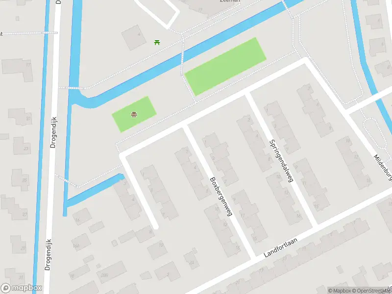 Ambulance met grote spoed naar de Boxbergenweg in Spijkenisse