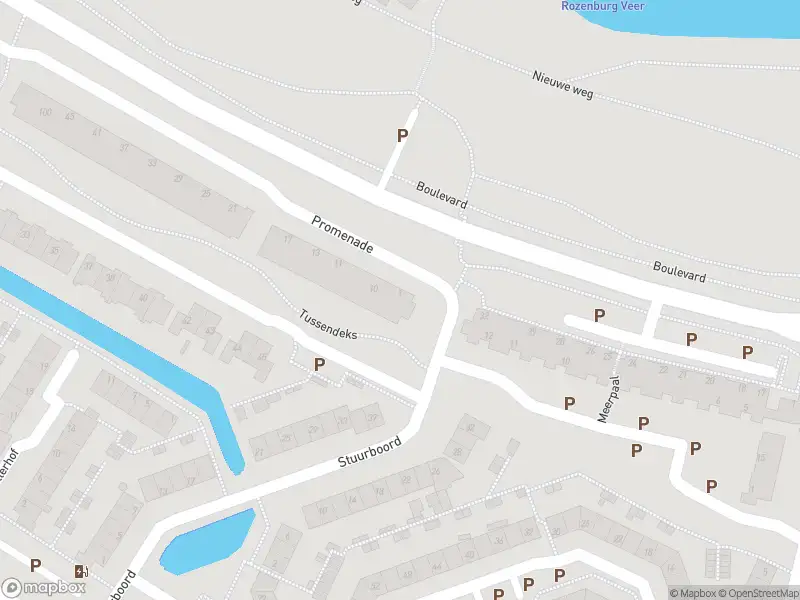 112 melding Ambulance met gepaste spoed naar de Promenade in Rozenburg