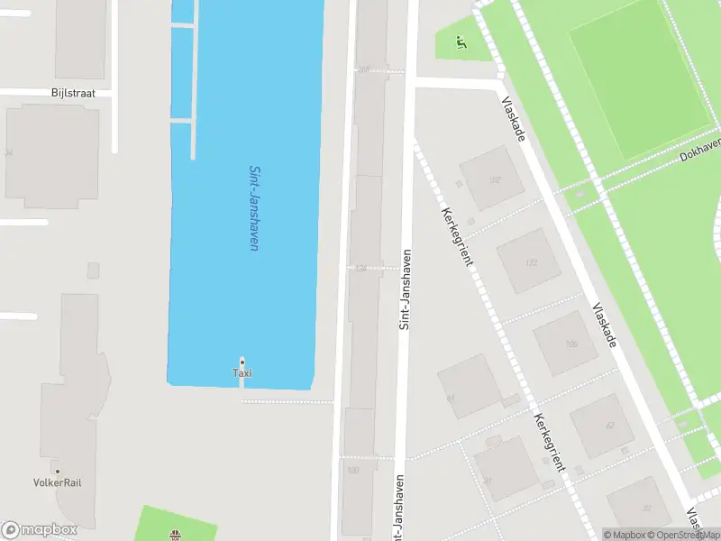 Ambulance met grote spoed naar de Sint-Janshaven in Rotterdam