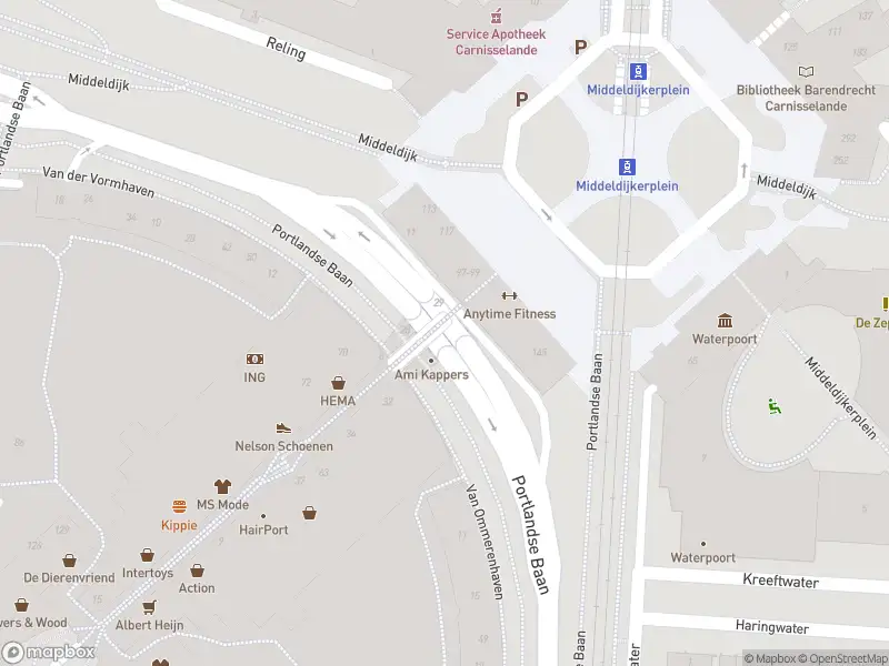 Brandweer met gepaste spoed naar de Portlandse Baan in Barendrecht vanwege een buitenbrand