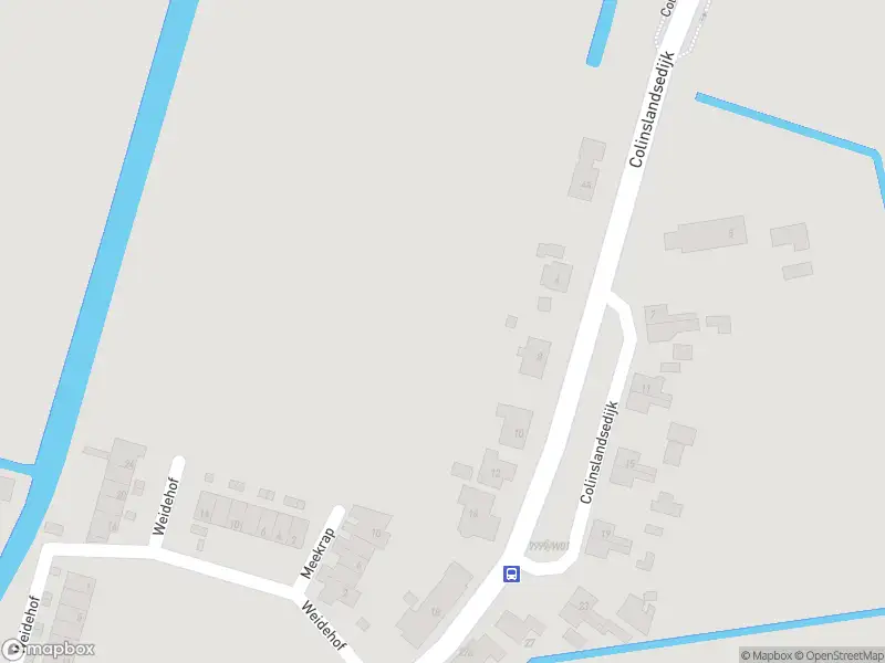 Ambulance met gepaste spoed naar de Colinslandsedijk in Tinte