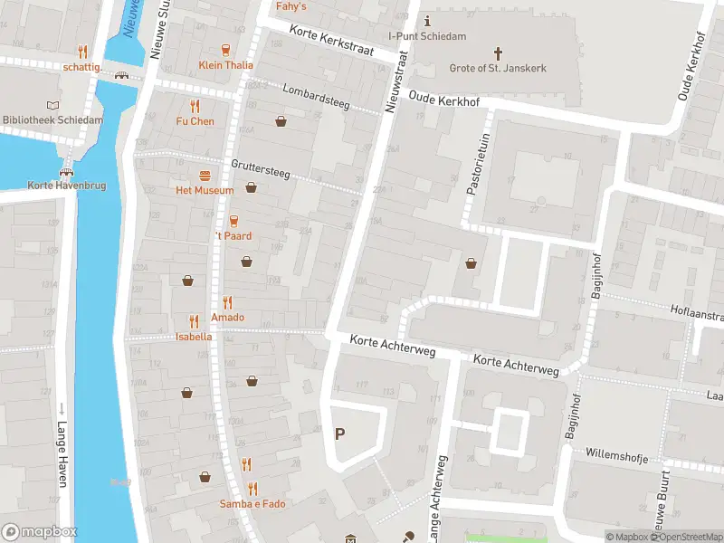 Besteld ambulance vervoer naar de Nieuwstraat in Schiedam