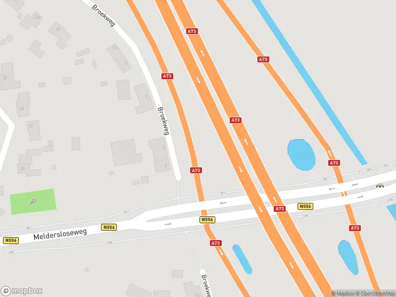 Politie naar de Meldersloseweg in Horst vanwege aanrijding met letsel