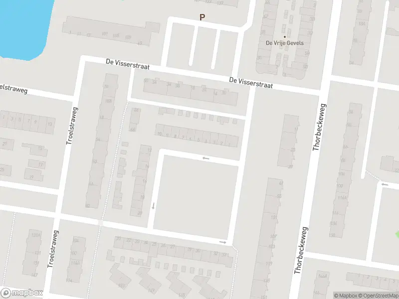 Ambulance met grote spoed naar de Van Hogendorpplantsoen in Dordrecht