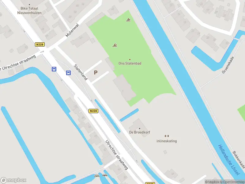 Brandweer met grote spoed naar de Statenland in Oudewater vanwege gebouwbrand