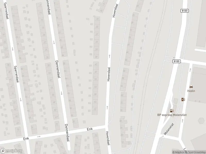 Ambulance met gepaste spoed naar de Hovendaal in Rotterdam