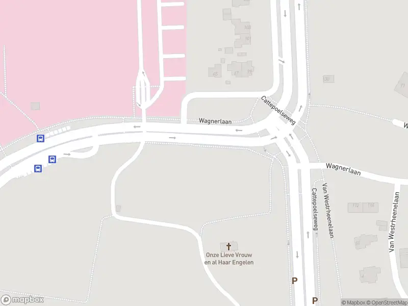 Brandweer met gepaste spoed naar de Wagnerlaan in Arnhem vanwege stormschade