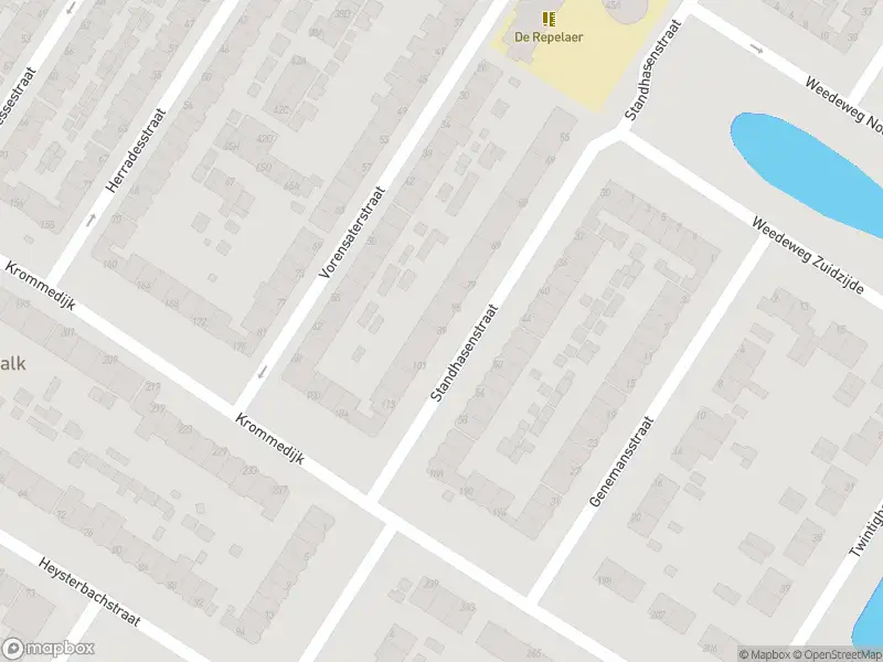 Ambulance met gepaste spoed naar de Standhasenstraat in Dordrecht
