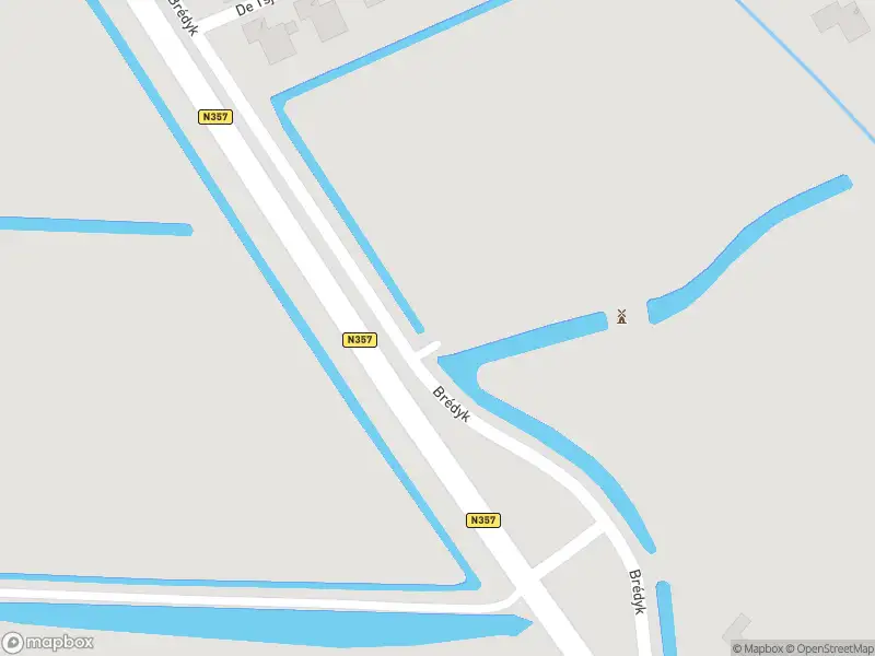 Politie met grote spoed naar de Brédyk in Stiens vanwege personen te water