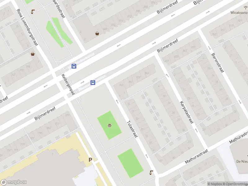 Traumahelikopter met grote spoed naar de Tulastraat in Amsterdam