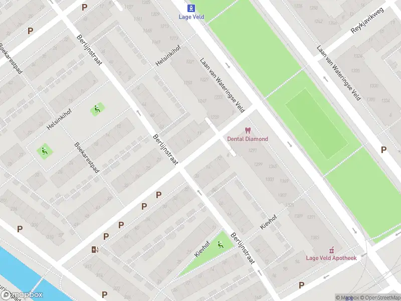 Ambulance met gepaste spoed naar de Kopenhagenweg in 's-Gravenhage