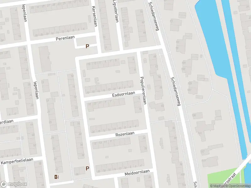 112 melding Brandweer met gepaste spoed naar de Esdoornlaan in Schiedam