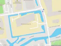 Ambulance met grote spoed naar de Terwenstraat in Gouda