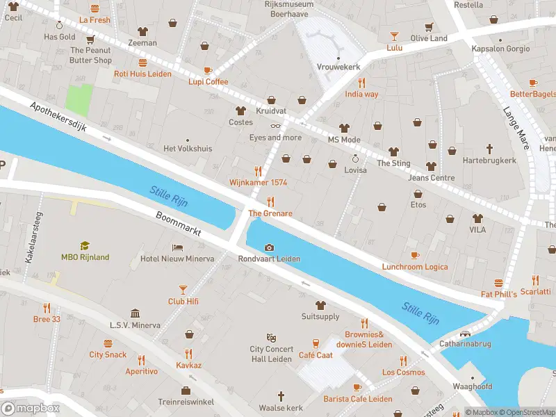 Politie met grote spoed naar de Stille Rijn in Leiden vanwege personen te water