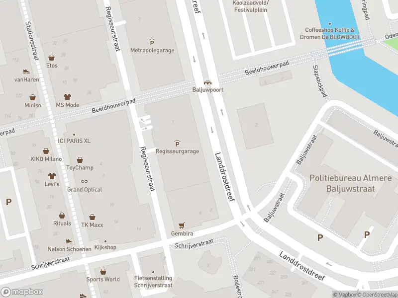 Brandweer met gepaste spoed naar de Audioweg in Almere vanwege een liftopsluiting