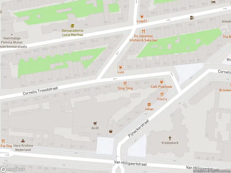Besteld ambulance vervoer naar de Van Hilligaertstraat in Amsterdam