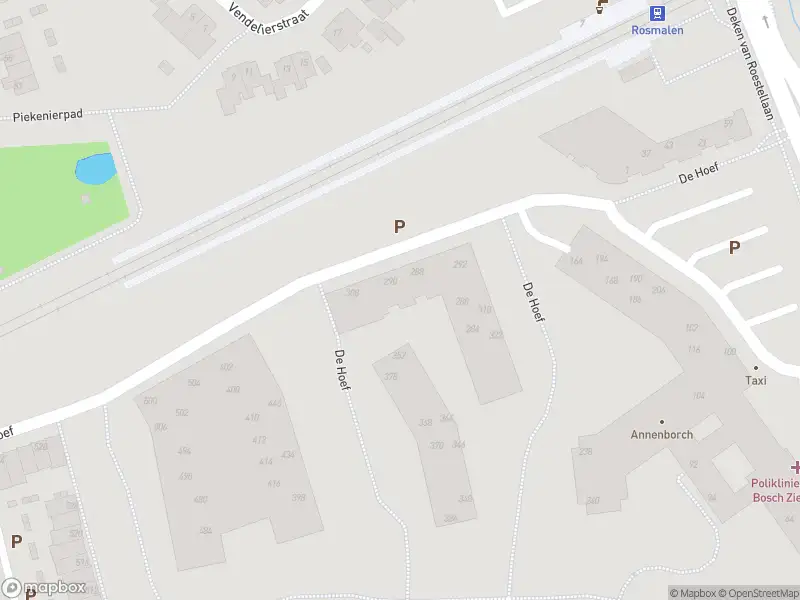 Politie naar de Sportlaan in Rosmalen vanwege ongeval met letsel