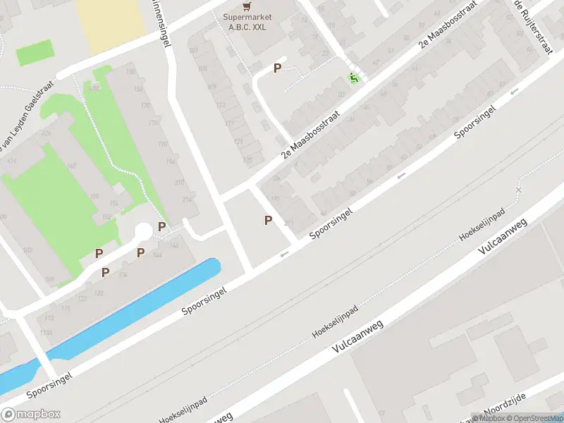 Ambulance met grote spoed naar de Binnensingel in Vlaardingen