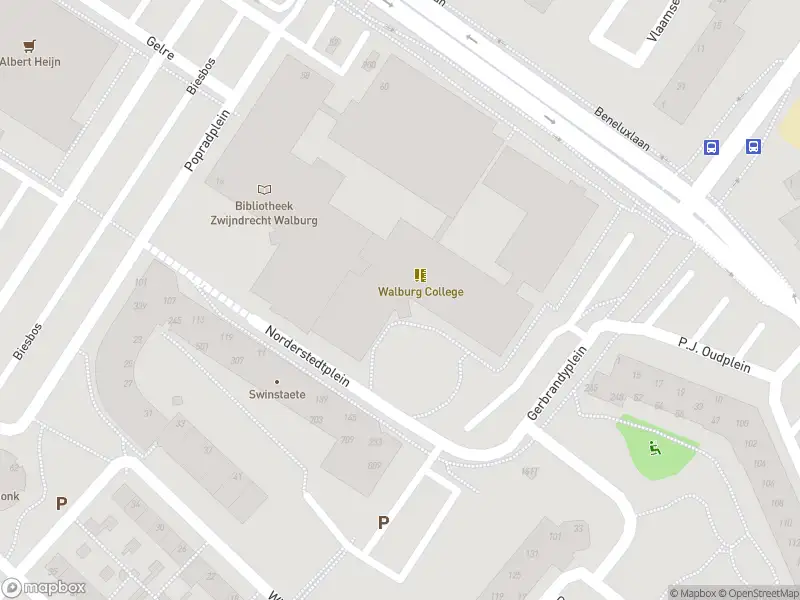 Ambulance met gepaste spoed naar de Norderstedtplein in Zwijndrecht